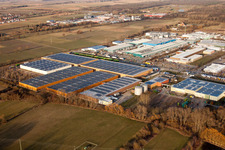 Michelin Reifenwerke im Industriegebiet Landau Ost in Landau in der Pfalz im Bundesland Rheinland-Pfalz, Deutschland