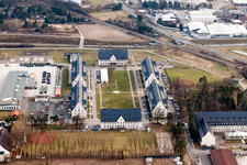 Kaserne und Truppenübungsplatz der US-Armee in Schwetzingen im Bundesland Baden-Württemberg, Deutschland