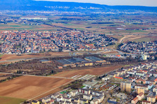 Ausbesserungswerk Schwetzingen im Bundesland Baden-Württemberg, Deutschland