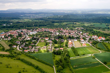 Birkenfeld von Osten im Bundesland Baden-Württemberg, Deutschland