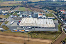 Aldi Logistikzentrum in Ketsch im Bundesland Baden-Württemberg, Deutschland
