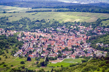 Birkenfeld von Südwesten im Bundesland Baden-Württemberg, Deutschland