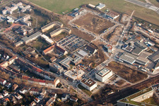 Konrad Zuse Ring im Ortsteil Neuostheim in Mannheim im Bundesland Baden-Württemberg, Deutschland