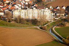 Brühl im Bundesland Baden-Württemberg, Deutschland von oben gesehen