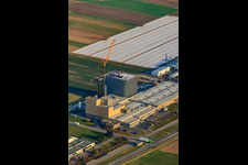 Industriegebiet Anhalter Straße mit Air-O-Tec GmbH und NewCoffee GmbH & Co. OHG in Ketsch im Bundesland Baden-Württemberg, Deutschland