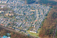 Richard-Wagner-Straße in Wörth am Rhein im Bundesland Rheinland-Pfalz, Deutschland