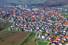 Hebelstr in Au am Rhein im Bundesland Baden-Württemberg, Deutschland