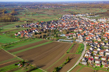 Augartenstr in Au am Rhein im Bundesland Baden-Württemberg, Deutschland