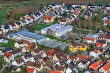 Rheinauschule und Rheinauhalle in Au am Rhein im Bundesland Baden-Württemberg, Deutschland