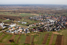 Gewerbegebiet Oberwaldstr in Au am Rhein im Bundesland Baden-Württemberg, Deutschland