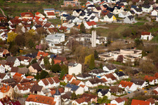 Heilig Geist Kirche im Ortsteil Illingen in Elchesheim-Illingen im Bundesland Baden-Württemberg, Deutschland