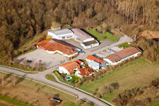 Am Alten Wald im Ortsteil Illingen in Elchesheim-Illingen im Bundesland Baden-Württemberg, Deutschland