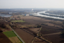 Mothern (Elsass) im Bundesland Bas-Rhin, Frankreich aus der Luft