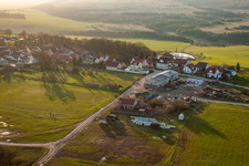 Spielplatz im Ortsteil Gossel in Geratal im Bundesland Thüringen, Deutschland