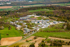 Pfinztal, Fraunhofer-Institut für Chemische Technologie (ICT) im Ortsteil Berghausen im Bundesland Baden-Württemberg, Deutschland