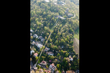 Turmbergbahn des KVV im Ortsteil Durlach in Karlsruhe im Bundesland Baden-Württemberg, Deutschland