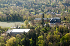 Durlach, Sportschule Schöneck hinterm Turmberg in Karlsruhe im Bundesland Baden-Württemberg, Deutschland von oben