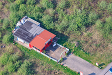 Asia Imbiss Nguyen im Gewerbegebiet Horst im Ortsteil Minderslachen in Kandel im Bundesland Rheinland-Pfalz, Deutschland