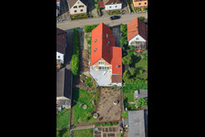 Drohnenaufname von Waldstr in Kandel im Bundesland Rheinland-Pfalz, Deutschland