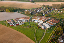 Luftbild von Hohenwettersbach, Fünfzig Morgen in Karlsruhe im Bundesland Baden-Württemberg, Deutschland