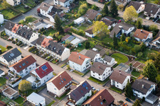Luftaufnahme von Tulpenstr im Ortsteil Reichenbach in Waldbronn im Bundesland Baden-Württemberg, Deutschland