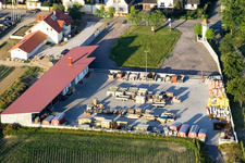 Burg-Haus in Minfeld im Bundesland Rheinland-Pfalz, Deutschland