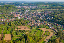 Am Bocksgraben im Ortsteil Söllingen in Pfinztal im Bundesland Baden-Württemberg, Deutschland