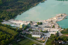 Malsch, Glasur Kieswerke im Ortsteil Neumalsch im Bundesland Baden-Württemberg, Deutschland