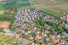 Hutbrunnenstr in Insheim im Bundesland Rheinland-Pfalz, Deutschland