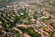Oberwaldschule im Ortsteil Durlach in Karlsruhe im Bundesland Baden-Württemberg, Deutschland