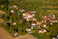 Luftbild von Thomashof im Ortsteil Durlach in Karlsruhe im Bundesland Baden-Württemberg, Deutschland