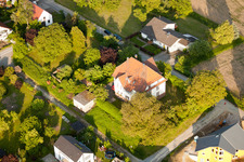 Luftaufnahme von Thomashof im Ortsteil Durlach in Karlsruhe im Bundesland Baden-Württemberg, Deutschland