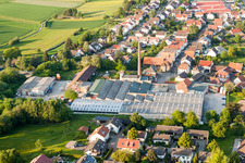 Luftbild von Ehemaliges Fabrik - Gebäude in Stupferich in Karlsruhe im Bundesland Baden-Württemberg, Deutschland