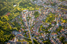 Pforzheimerstr im Ortsteil Reichenbach in Waldbronn im Bundesland Baden-Württemberg, Deutschland