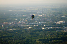 Karlsruhe Rüppurr, Ballon im Ortsteil Durlach im Bundesland Baden-Württemberg, Deutschland