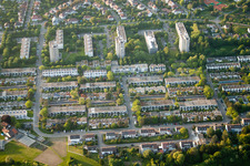 Rüppur, Heinrich-Heine-Ring in Ettlingen im Bundesland Baden-Württemberg, Deutschland