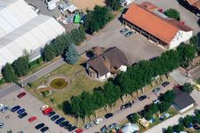 Luftbild von Adamshof in Kandel im Bundesland Rheinland-Pfalz, Deutschland