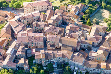 Altstadtbereich und Innenstadtzentrum in Civitella Marittima in Toskana in Civitella Paganico im Bundesland Grosseto, Italien