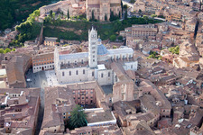 Luftbild von Siena, Italien