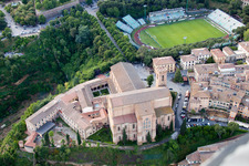 Schrägluftbild von Siena, Italien