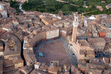 Siena, Italien von oben