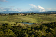 Monteaperti im Bundesland Toscana, Italien