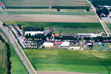 Luftaufnahme von Adamshof in Kandel im Bundesland Rheinland-Pfalz, Deutschland