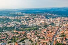 Strecktalbpark und Winzler Straße in Pirmasens im Bundesland Rheinland-Pfalz, Deutschland