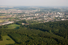 Luftbild von Thionville im Bundesland Moselle, Frankreich