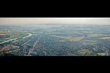 Luftaufnahme von Yutz im Bundesland Moselle, Frankreich