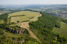 Luftbild von Contz-les-Bains im Bundesland Moselle, Frankreich