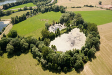 Schrägluftbild von Gavisse im Bundesland Moselle, Frankreich