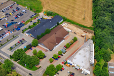 Netto, Aldi, Edeka an der Lauterburgerstr in Kandel im Bundesland Rheinland-Pfalz, Deutschland