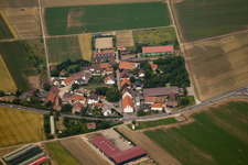 Ortsteil Bruchhausen in Sandhausen im Bundesland Baden-Württemberg, Deutschland
